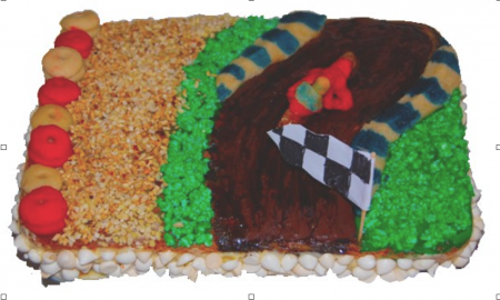 Torta Circuito Moto