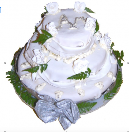 Torta 25 anni di matrimonio